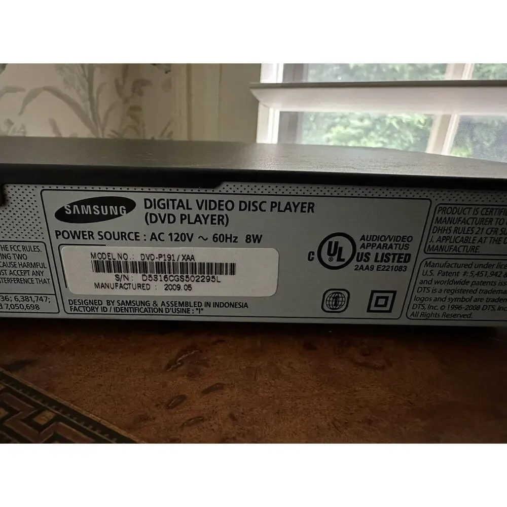 Samsung DVD-P191 DVD Player (14.17